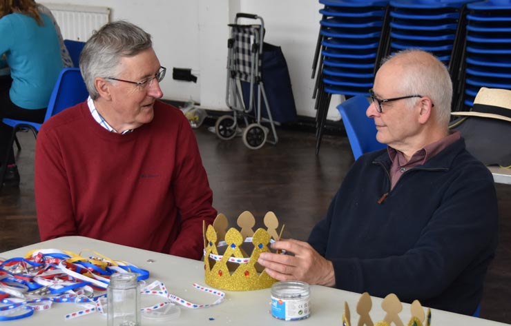 John and Martin discuss regal matters